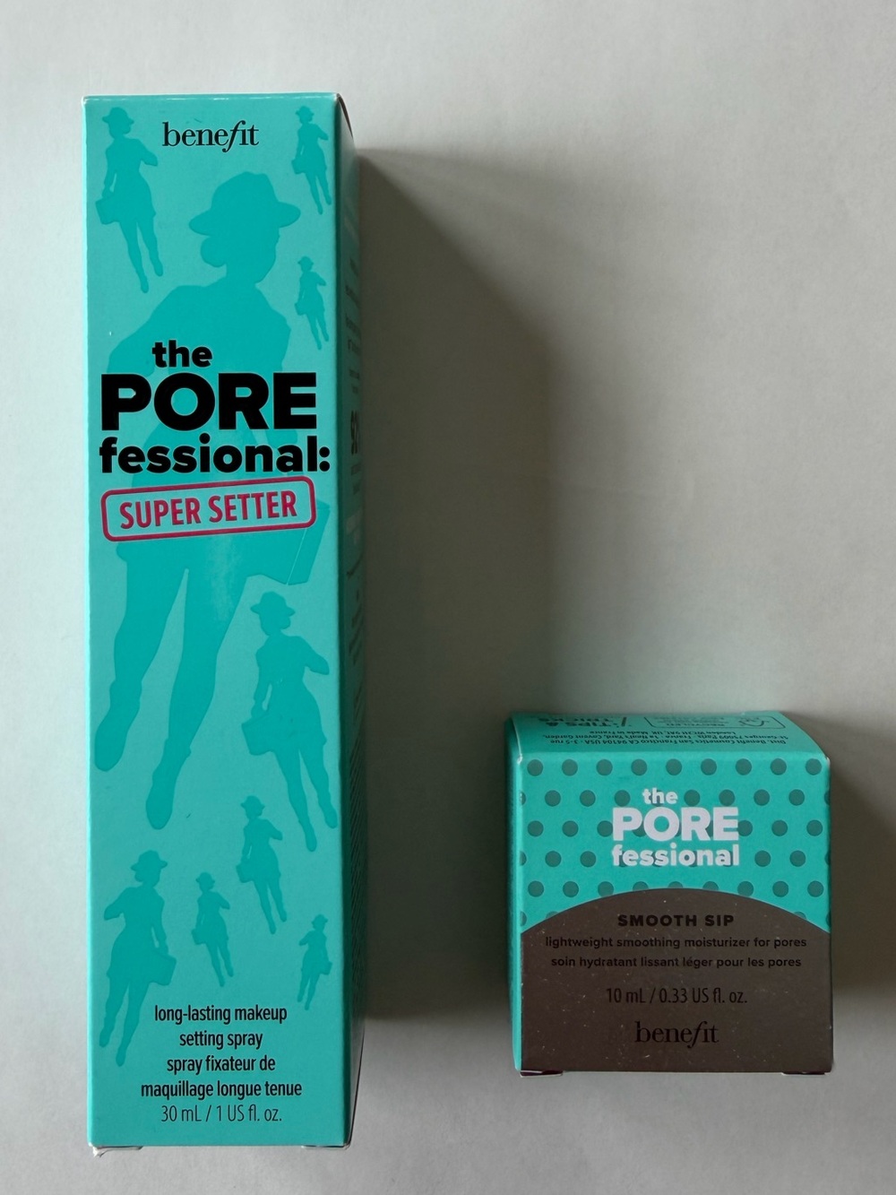 NWT - Benefit The POREfessional Super Setter + Smooth Sip Duo